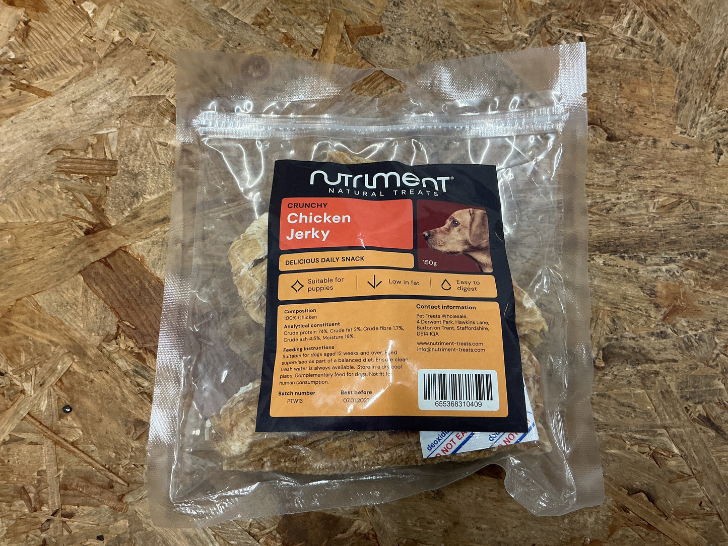 NUTRIMENT - Crunchy Chicken Jerky