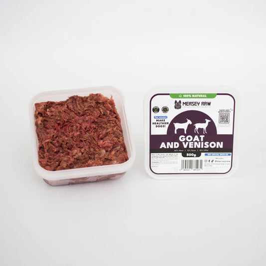 Mersey Raw - Goat and Venison 500g