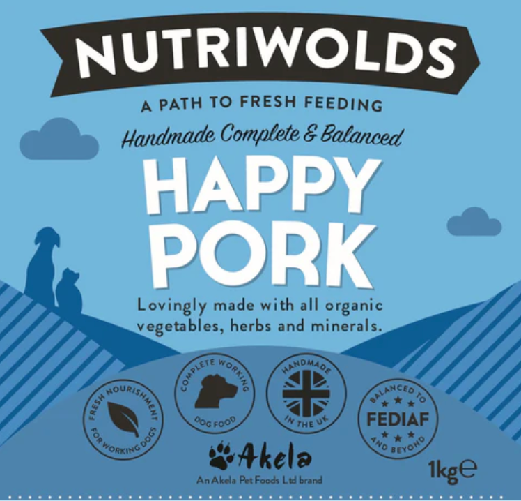 Nutriwolds Happy Pork Complete 1kg