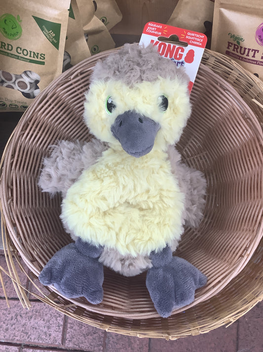KONG Tykes Comfort Gosling Removable Squeaker