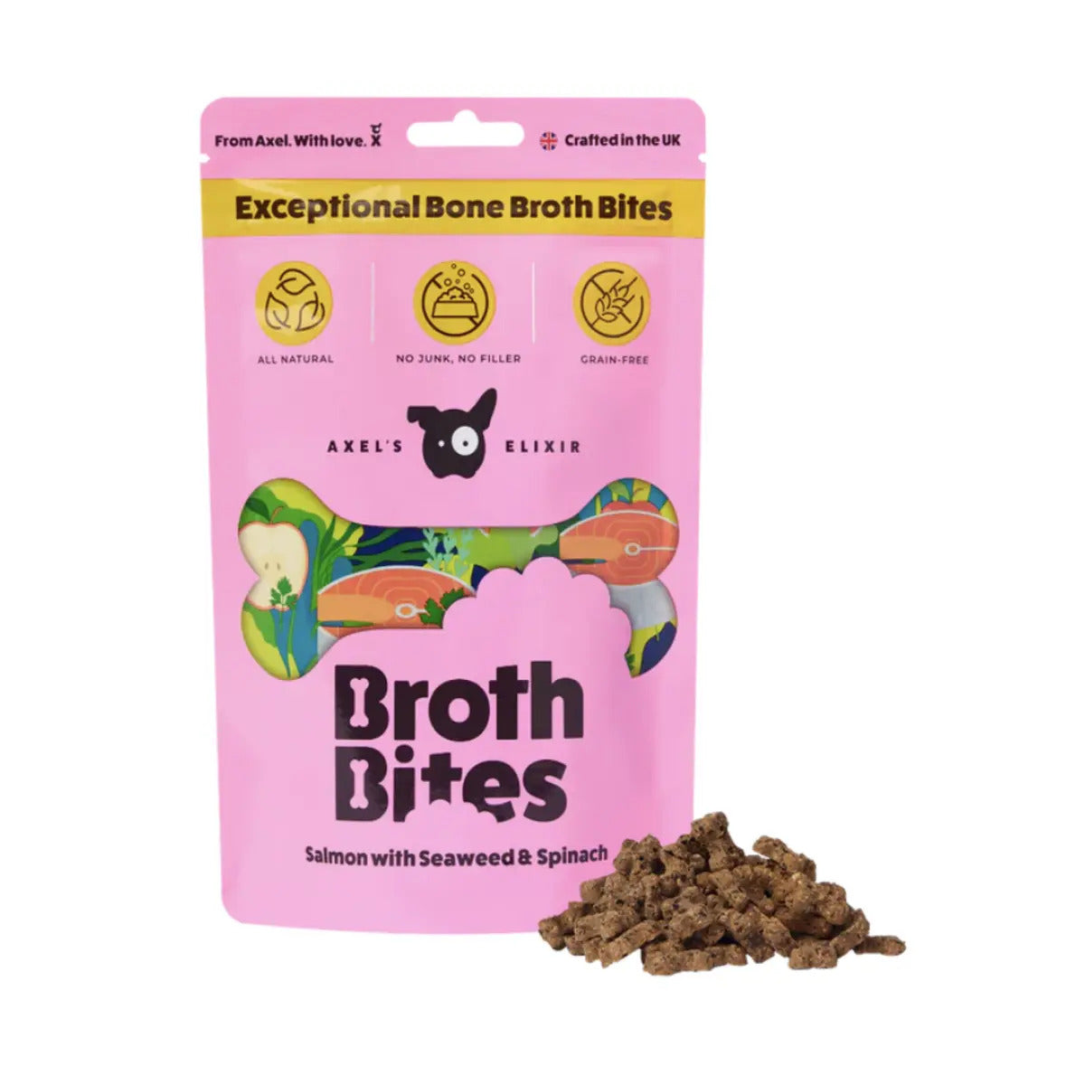 Axels Bone Broth Bites Salmon
