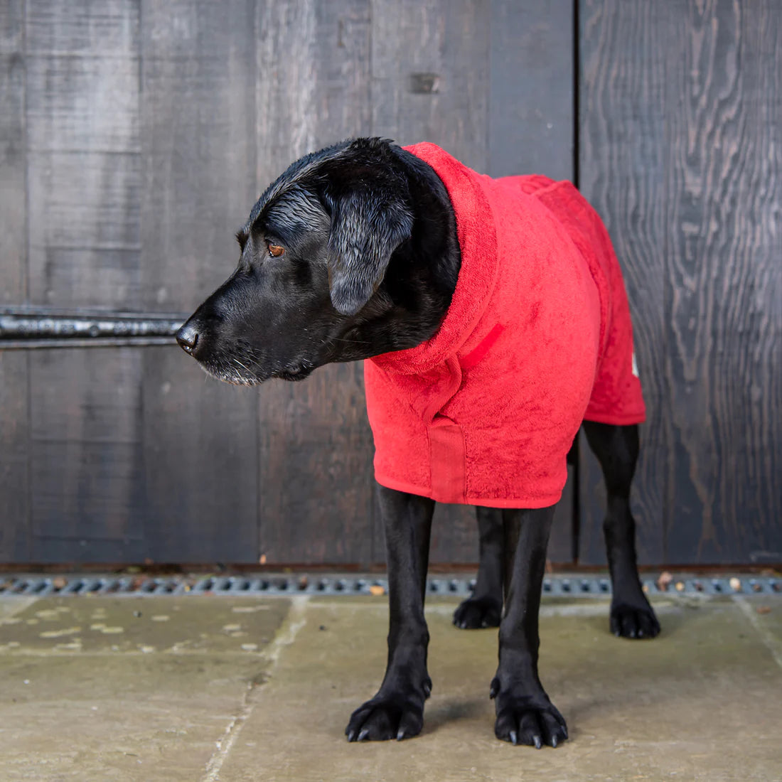 Ruff and Tumble Drying Coat - Brick Lancashire Dog Treats