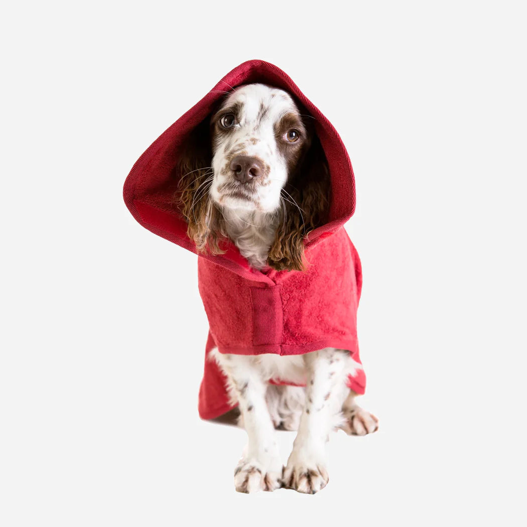 Ruff and Tumble Drying Coat - Brick Lancashire Dog Treats