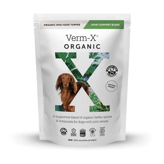 Verm-X Organic Dog Food Topper: Joint Support Blend Lancashire Dog Treats