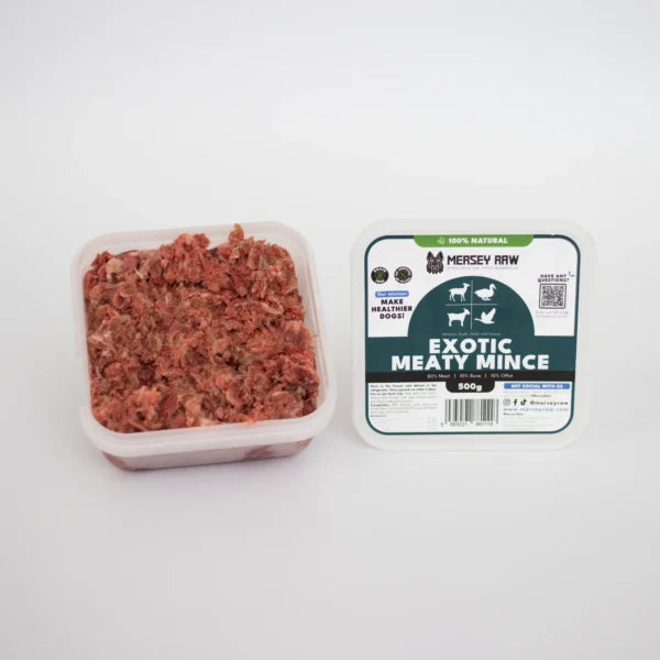 Mersey Raw - Exotic Meaty Mince 500g