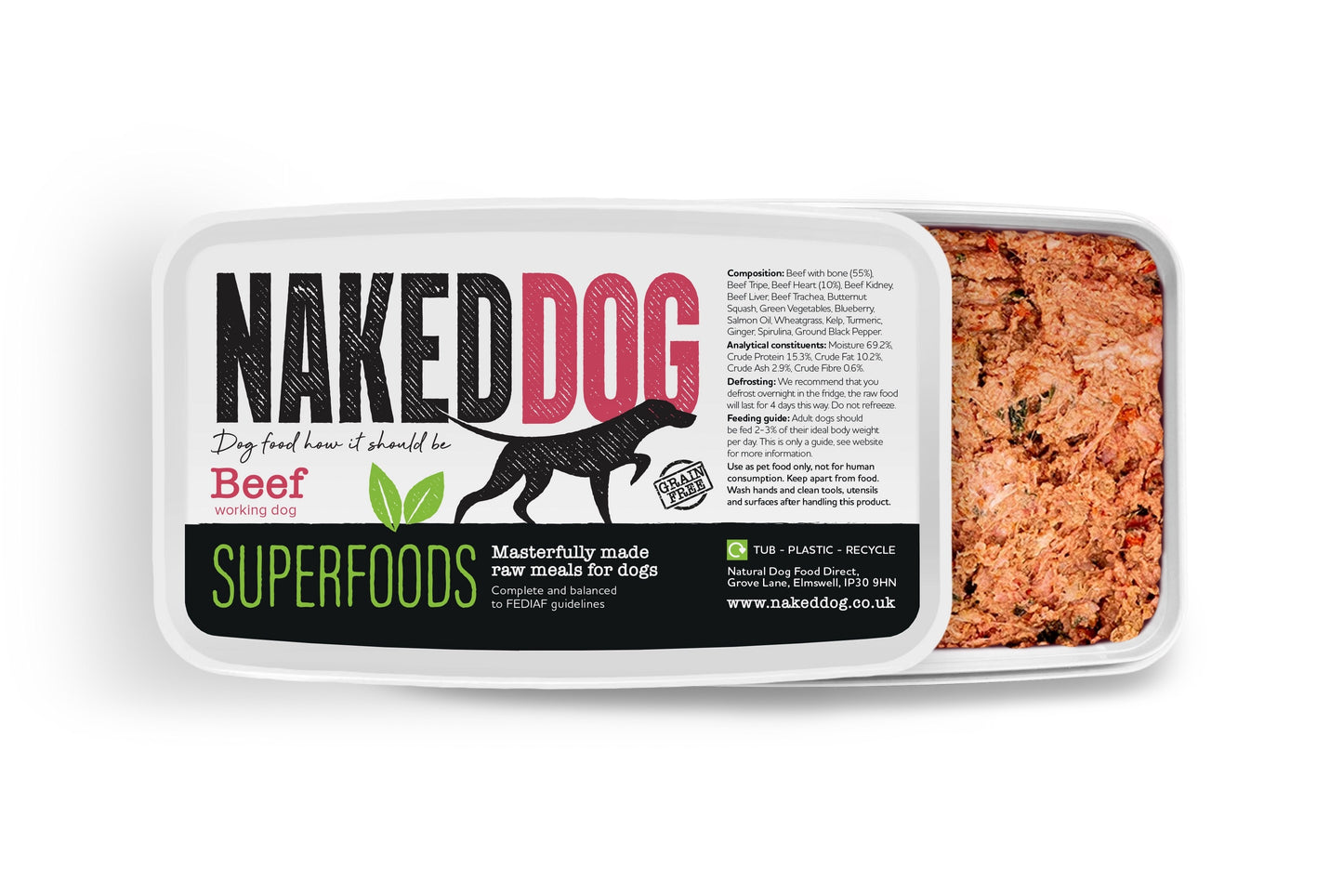 Naked Dog - Superfoods Beef