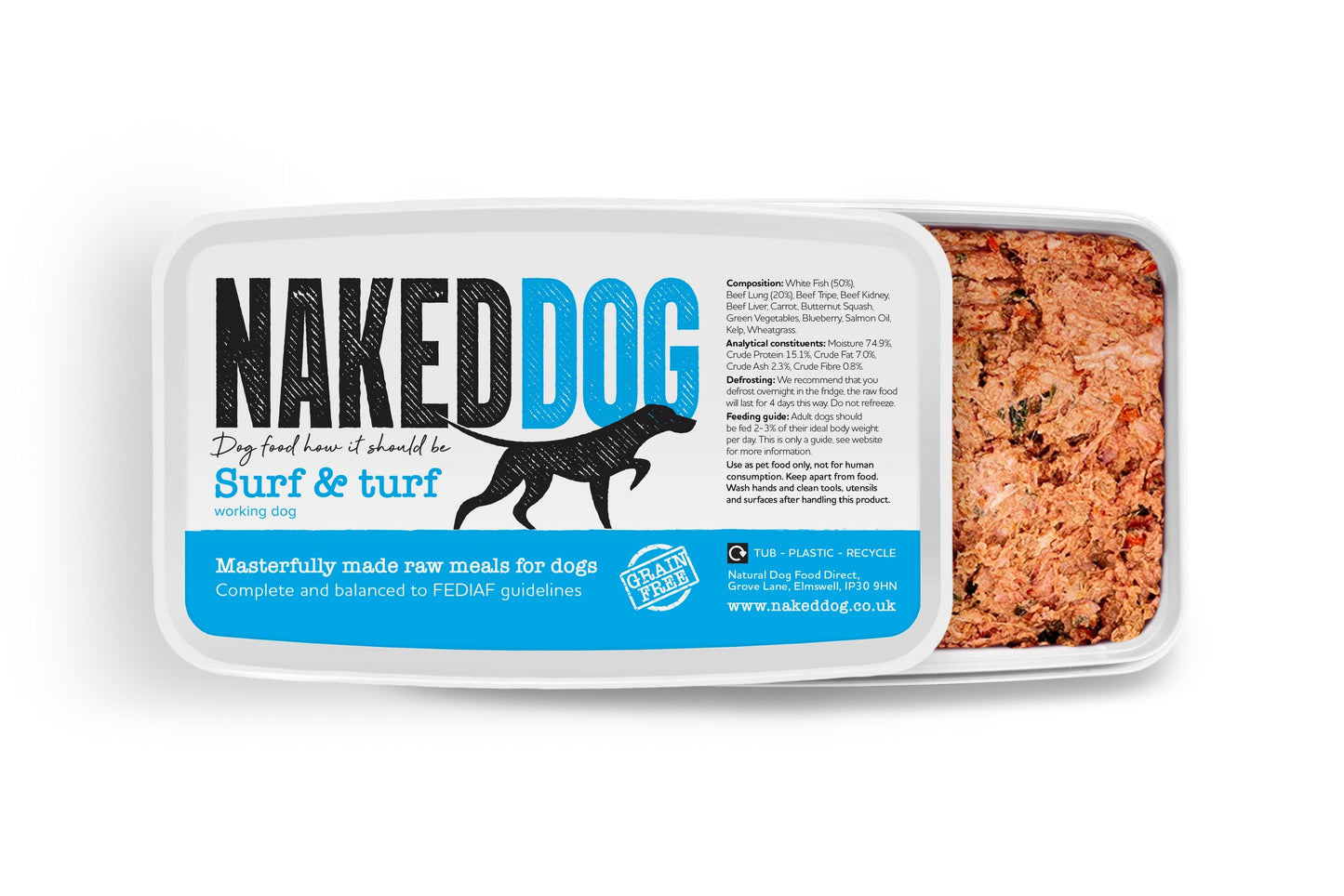 Naked Dog - Surf and Turf