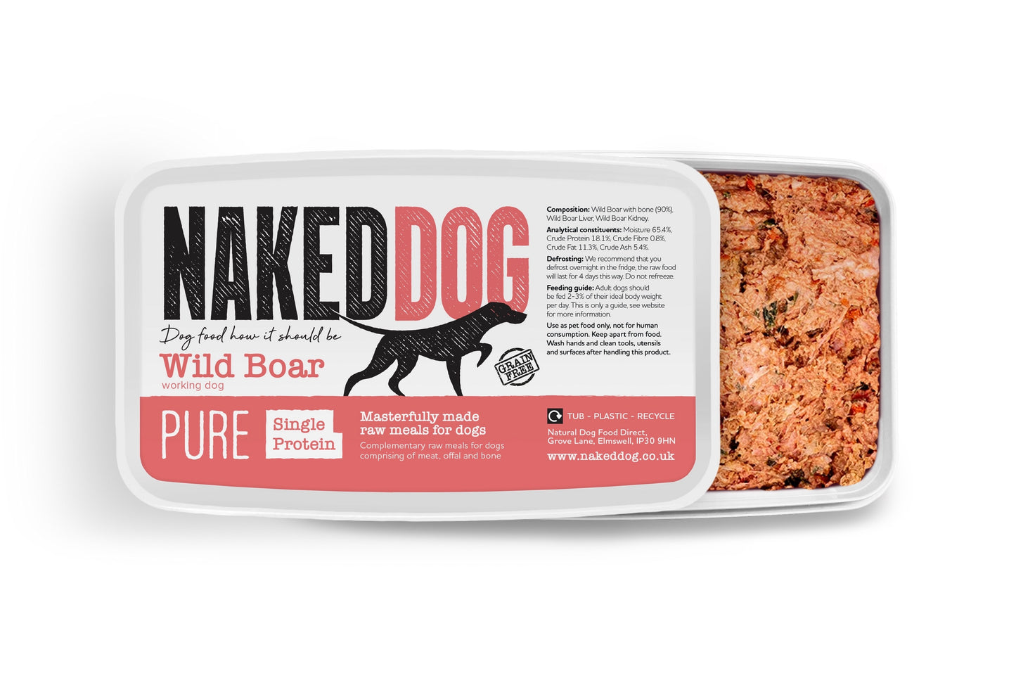 Naked Dog - Wild Boar PURE