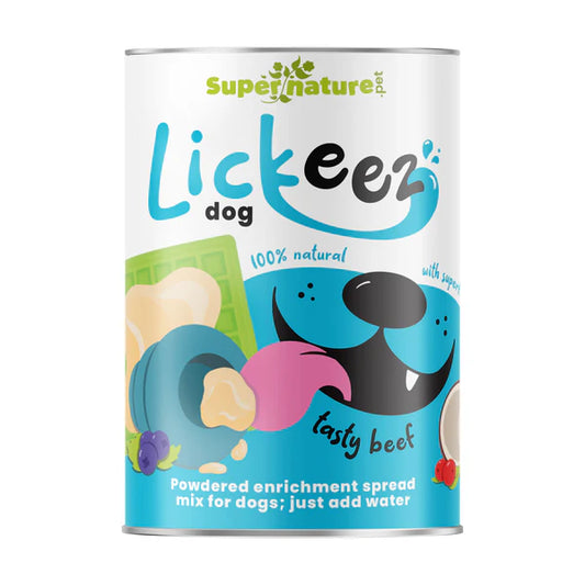 Lickeez Beef Enrichment Spread Mix for Dogs