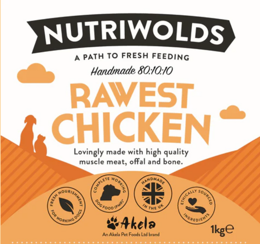 Nutriwolds Rawest Chicken Single Protein 1kg