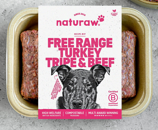 Naturaw & Forage - Turkey, Tripe and Beef 500g