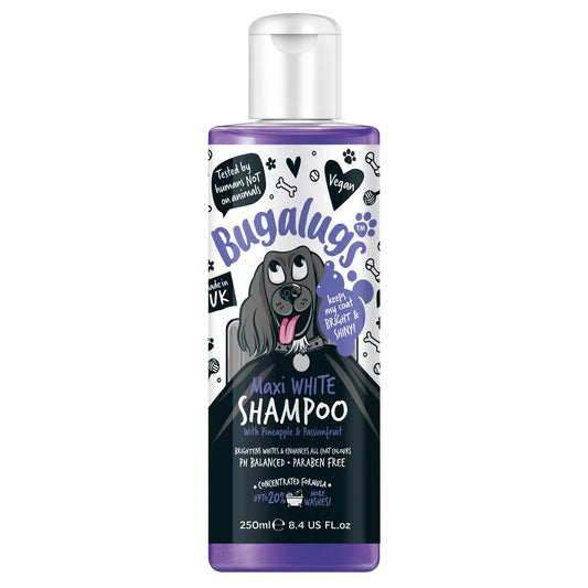 Maxi White Shampoo (250ml) bugalugs