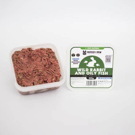 Mersey Raw - Wild Rabbit and Oily Fish 500g