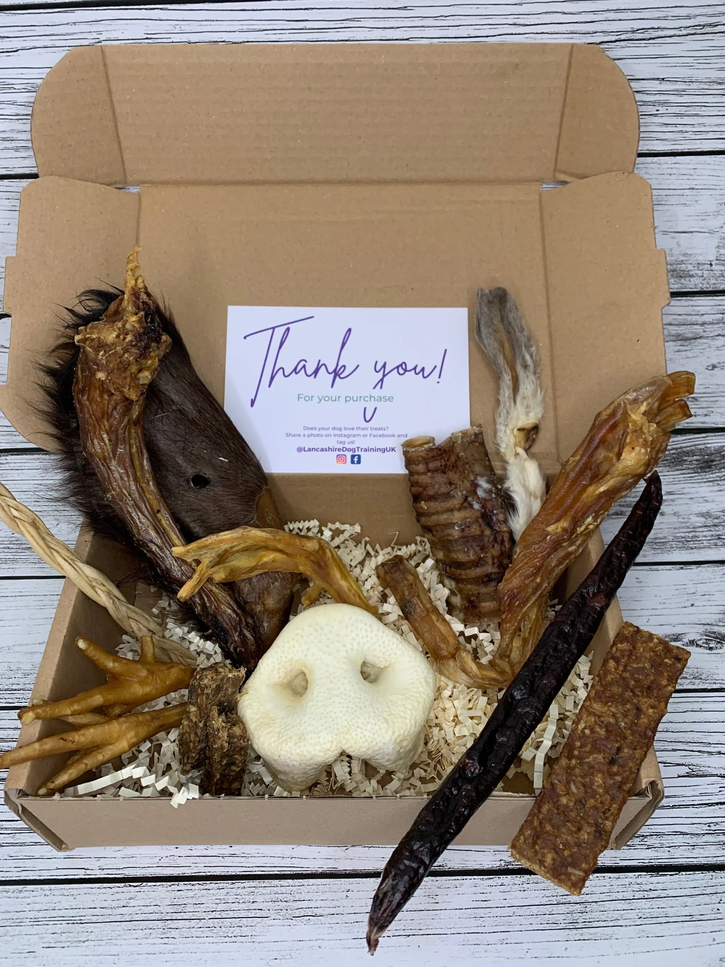 The LDT Taster Box LDT Natural Dog Treats