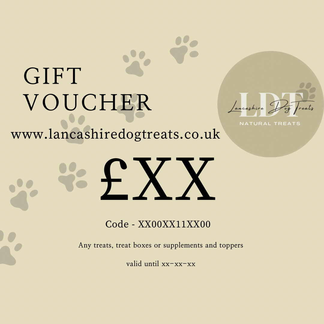 Gift Voucher Lancashire Dog Treats