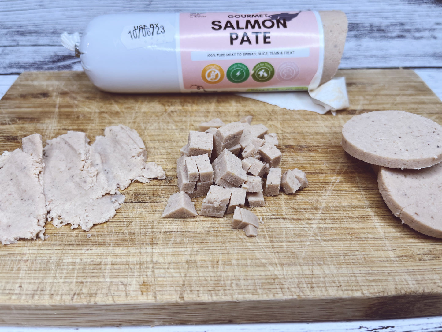 Gourmet Salmon Pate - Natural Dog Treat Lancashire Dog Treats