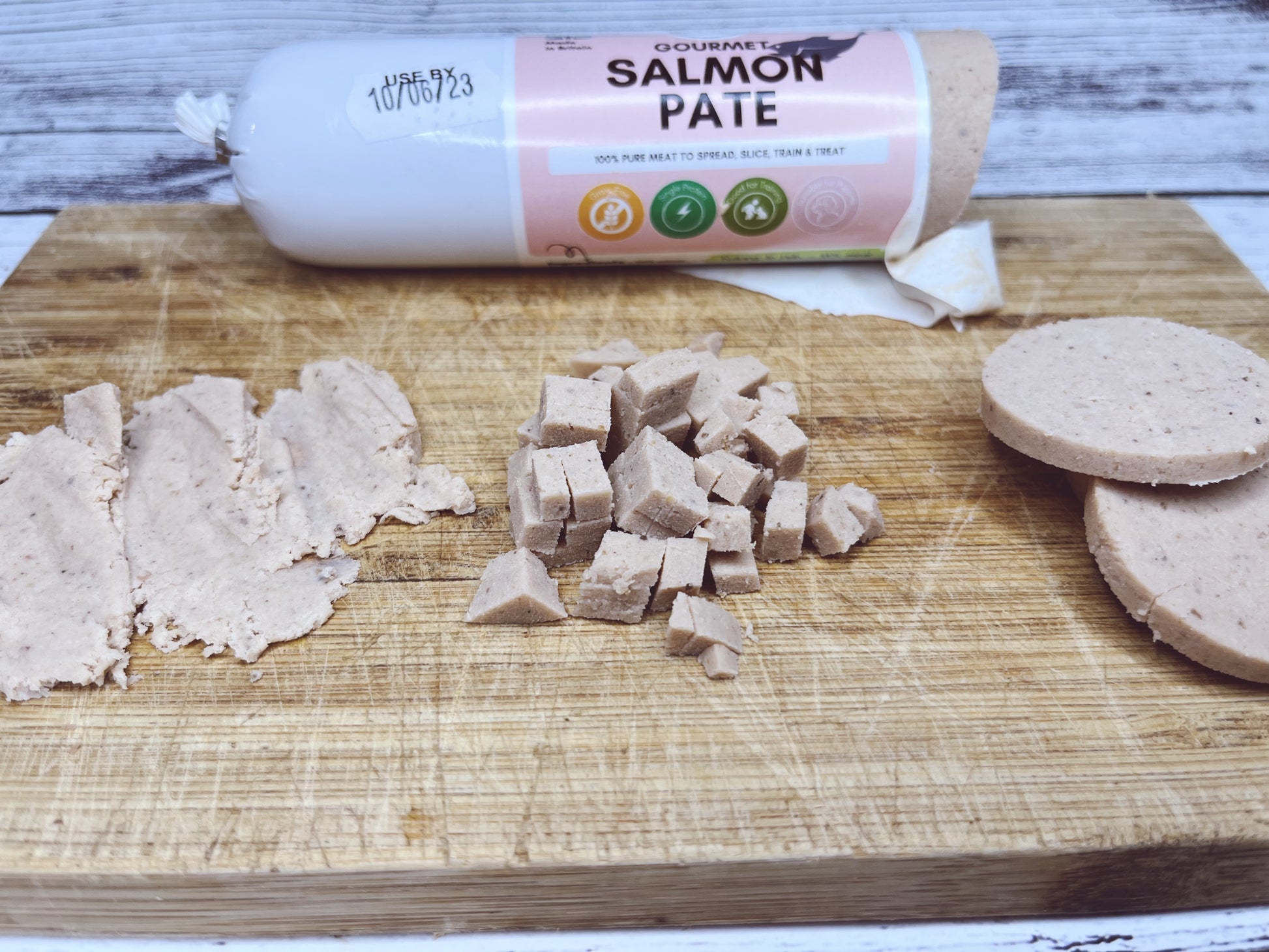 Gourmet Salmon Pate - Natural Dog Treat Lancashire Dog Treats