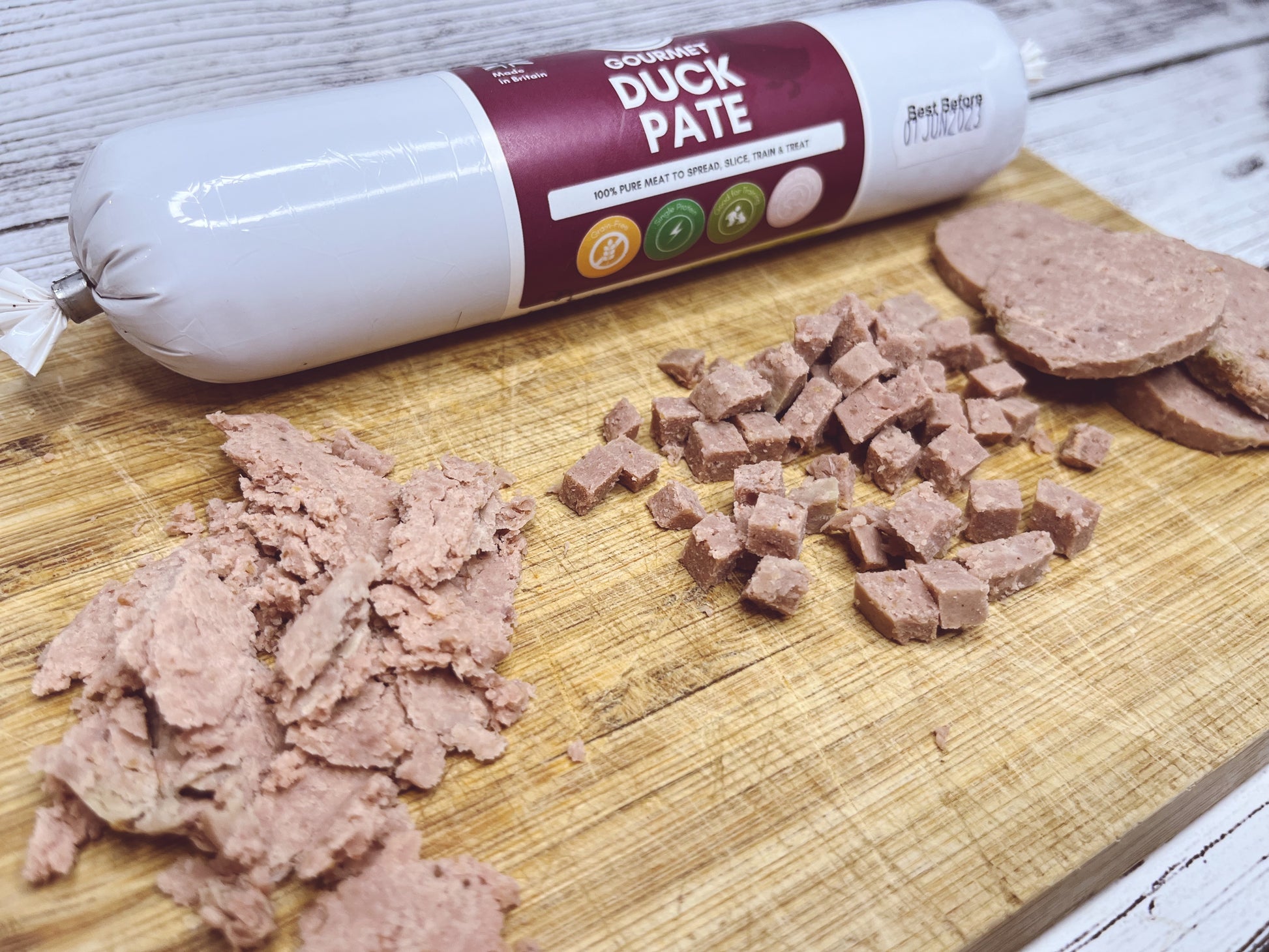 Gourmet Duck Pate - Natural Dog Treat Lancashire Dog Treats